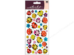 Little Ladies Dimensional Stickers, Lady Bugs