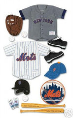 Mets Baseball, 3-D Embellishments